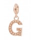 Rosato charm. Letter G. RZ085.