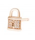 ROSATO earring . Padlock. RZO 027.