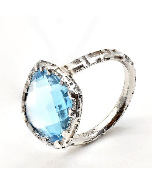 The Fifth Season by Roberto Coin. Blue topaz ring