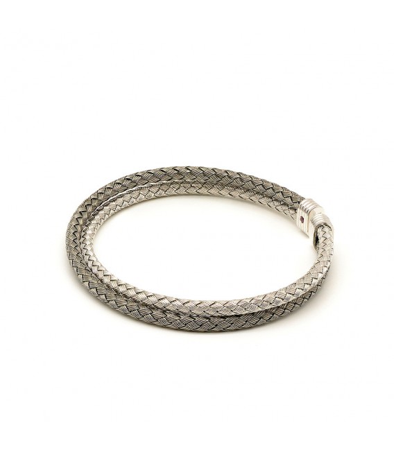 Silver bangle